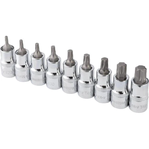 Набор бит TORX Intertool (ET-8400): Назначение набора автомобильный