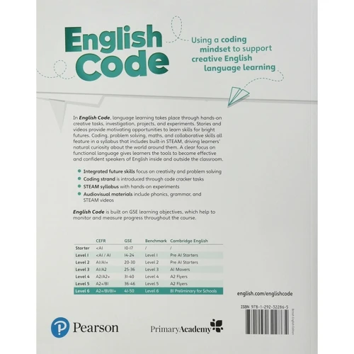 English Code British 6 Activity Book: Виробник Pearson Education Limited