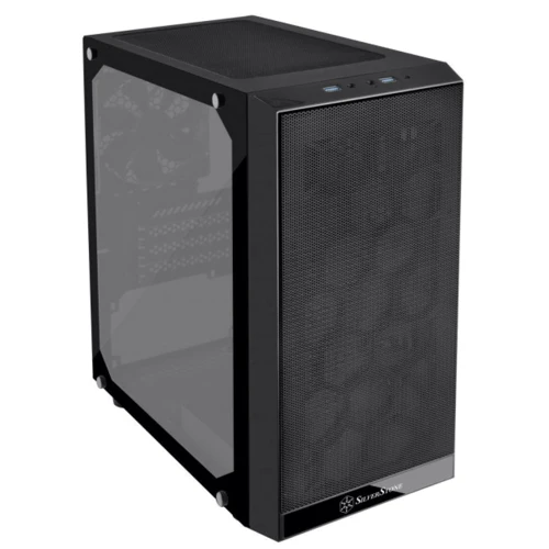 Корпус Silverstone Precision PS15 Black RGB Tempered Glass (SST-PS15B-RGB): Форм-фактор материнской платы Micro-ATX / Mini-DTX