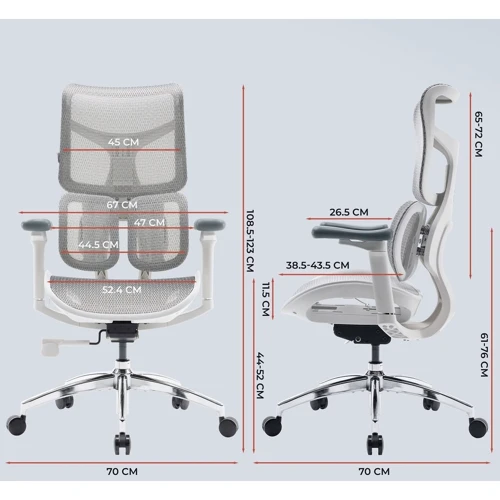 Офисное кресло Sihoo DORO S100 Mesh White (S100-M302)