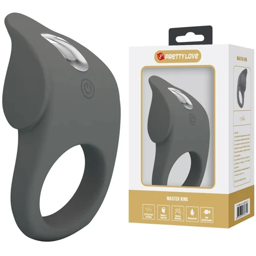 Эрекционное виброкольцо LYBAILE Pretty Love - Master ring (BI-210235-1)