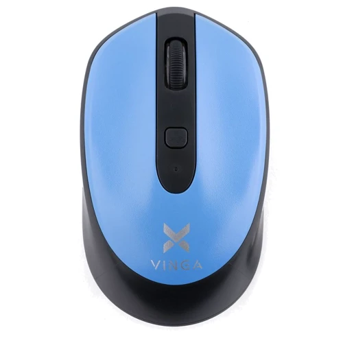 Мышь Vinga MSW-908 Silent Click blue: Тип сенсора оптический