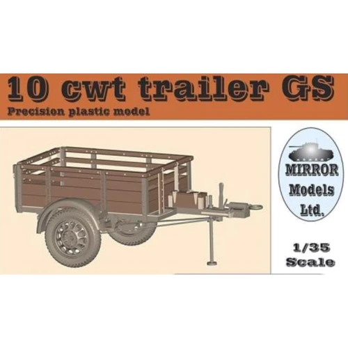 Прицеп Mirror Models CMP 10 cwt GS (в комплекте 2 модели) MirrorM-35150