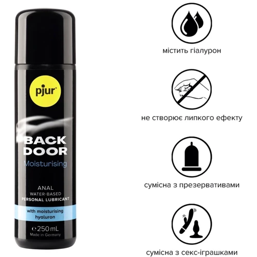 Анальная смазка pjur backdoor Comfort water glide 250 мл на водной основе с гиалуроном