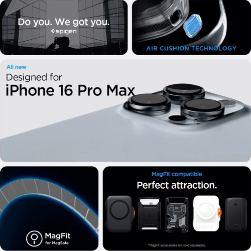 Чехол для iPhone Spigen Ultra Hybrid MagFit Zero One (ACS08004) for iPhone 16 Pro Max фото 10
