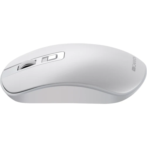 Мышь Canyon Wireless White (CNS-CMSW18PW): Эргономика симметричная для левшей