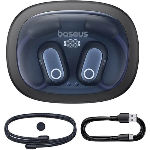 Наушники Baseus Eli Fit Cosmic Black (A00073200123-00): Тип крепления крепление на ушах