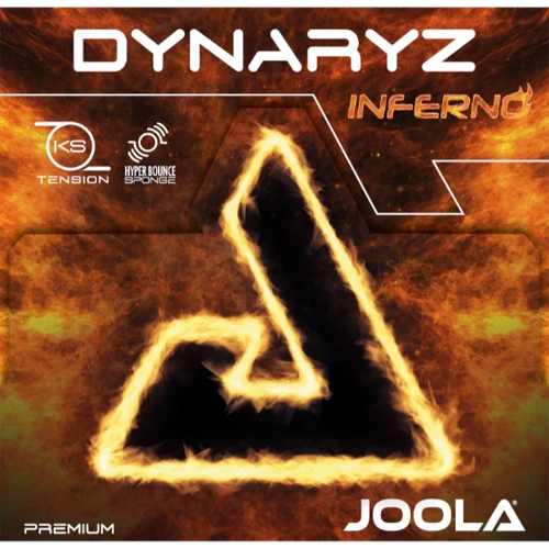Ракетка для настольного тенниса Накладка для ракетки Joola Dynaryz Inferno 2.0 Red (70464) (931090)