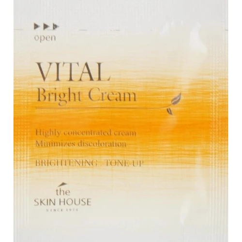 The Skin House Vital Bright Cream Вітамінізований крем для рівного тону обличчя Пробник 2 ml (2000000111520)