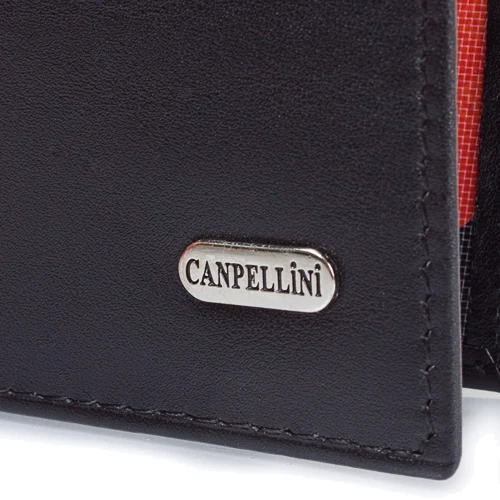 Мужское портмоне Canpellini черное (SHI1108-1): Тип Портмоне