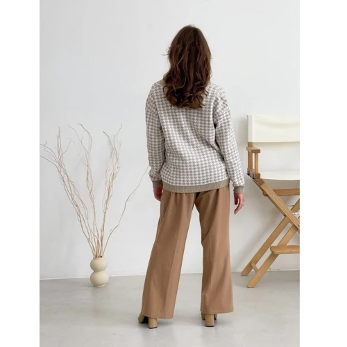 Кардиган АRTKNIT Лапки 27006 44-46 (M/L) бежевый: Тип застежки На пуговицах
