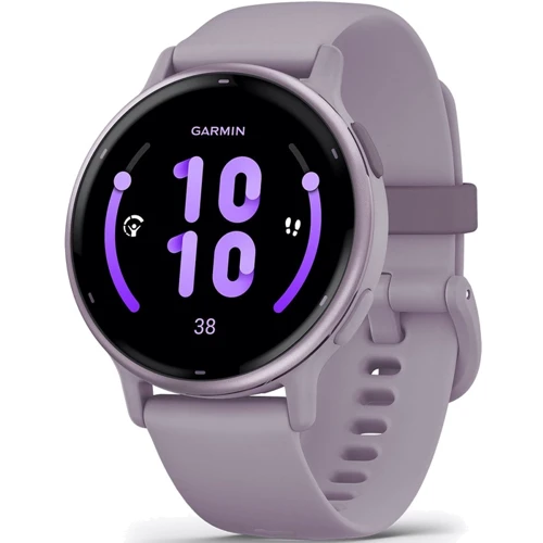 Смарт-часы Garmin Vivoactive 5 Metallic Orchid Aluminium Bezel with Orchid Case and Silicone Band (010-02862-13)