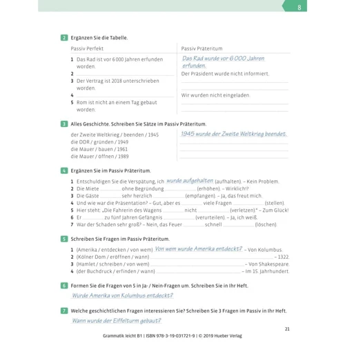 Deutsch Grammatik leicht B1: Количество страниц 160