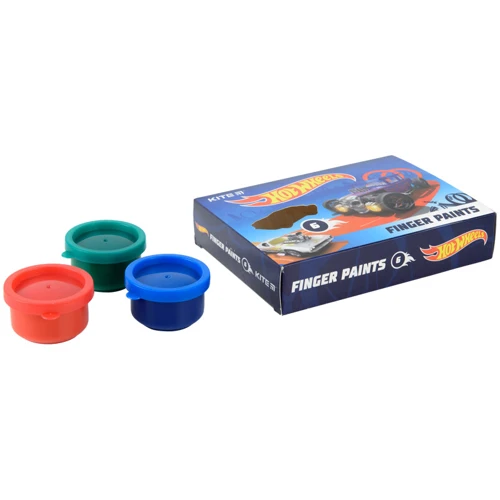 Пальчикові фарби Kite Hot Wheels 6х35 мл (HW22-064): Тип Пальчиковые