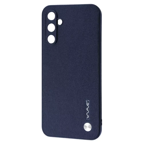 Аксесуар для смартфона WAVE Leather Case Blue для Samsung M146 Galaxy M14 5G