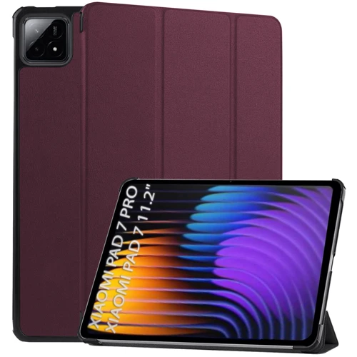 Аксесуар для планшетних ПК BeCover Smart Case Red Wine для Xiaomi Pad 7 / Pad 7 Pro (712811): Колір бордовий