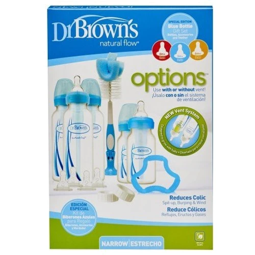 Стартовый набор для новорожденного Dr.Brown's голубой (SB05405-ESX): Материал полипропилен