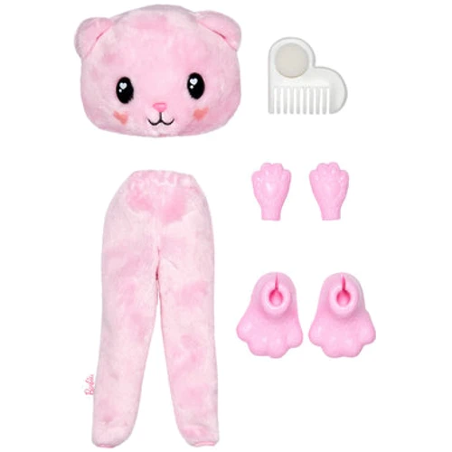 Кукла Barbie Cutie Reveal Мягкие и пушистые Медвежонок (HKR04): Особенности На шарнирах, Меняет цвет