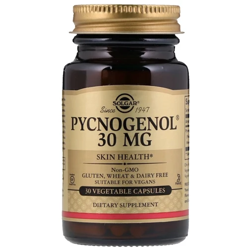 Solgar Pycnogenol 30 mg 30 caps Пікногенол