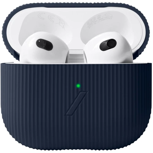 Чехол для наушников Native Union Curve Case Indigo (APCSE-CRVE-IND-V2) for Apple AirPods 3 фото 1