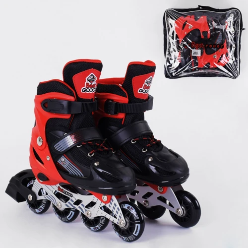 Роликові ковзани Best Roller Red-Black (98915): Колір красный