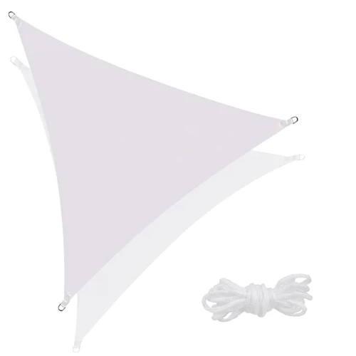 

Тент-парус теневой для дома, сада и туризма Springos 3 x 3 x 3 м SN1017 Light Grey