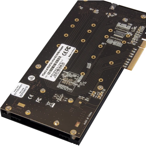 Frime PLX8724 (ECF-PCIEtoSSD011): Внутренние разъемы 4 x M.2