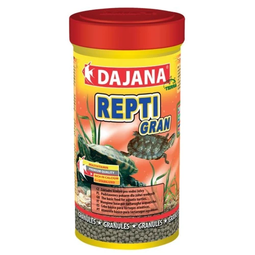 Корм для всех видов водяных черепах Dajana Repti Gran в гранулах 1 кг (DP150K (5612))