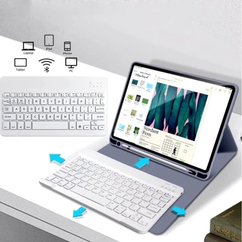 Аксессуар для iPad BeCover Case Smart Keyboard Purple for iPad Mini 6 2021 (712991) фото 6