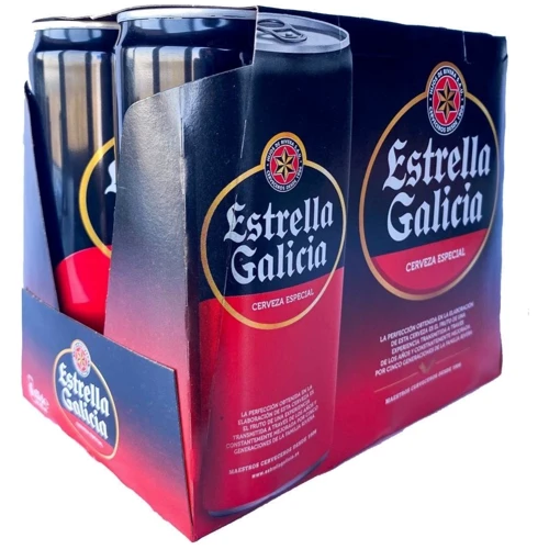 Пиво светлое Estrella Galicia Espesial ж/б 0,33л (PLK8412598000010)