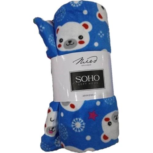 

Soho Bear face 200х230 см синий (1104К)