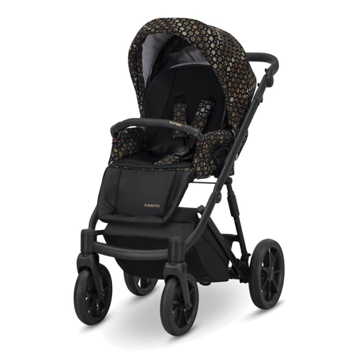 Универсальная коляска 2 в 1 Kunert Ivento 02 Black Style (K-Ive-02): Количество блоков 1