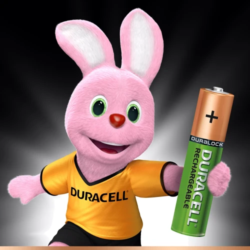 Аккумуляторы Duracell перезаряжены никель металлгидридные AAA HR03 850 мАч 2шт. фото 1