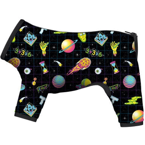 Дождевик для собак WAUDOG Clothes рисунок Рик и Морти 2 L50 В 70-74 см С 47-50 см (5351-0281)