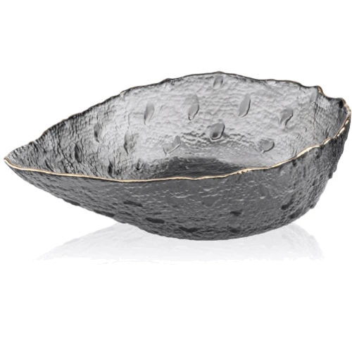 Салатник Ardesto Leaf 17.5 см сірий (AR5010)