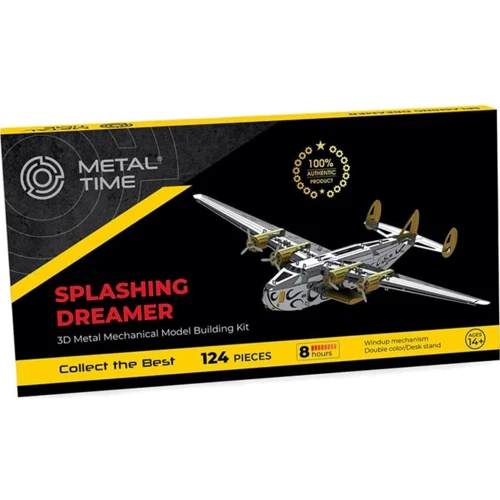 Коллекционная модель-конструктор Metal Time Splashing Dreamer Боинг-314 (MT053) фото 13