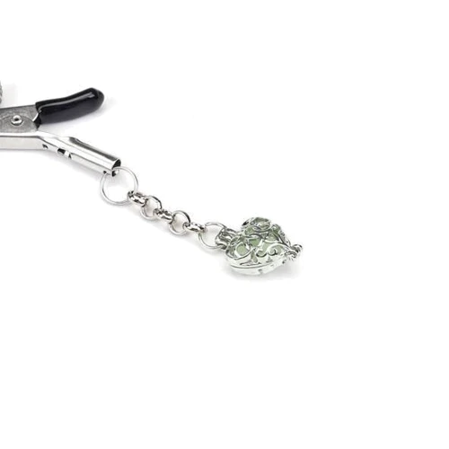Зажимы для сосков Liebe Seele Glow-in-dark Nipple Clamps Green