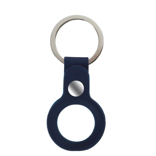 ArmorStandart Silicone Ring with Button Dark Blue for AirTag (ARM59153)