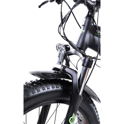 Электровелосипед GreenGo Bruiser Black Green фото 5