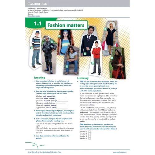 Objective First 4th Edition: Student's Book with Key with CD-ROM: Количество страниц 240