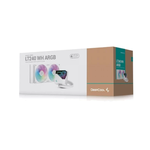 Кулер DeepCool LT240 ARGB White (R-LT240-WHAMNC-G-1): Тип подшипника гидродинамический