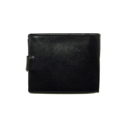 Мужское портмоне Buffalo Wild черное (N992L-BW BLACK): Материал Натуральная кожа