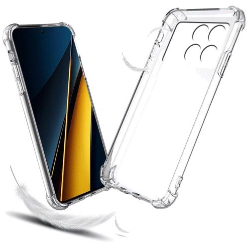 Чохол для телефона TPU Case GETMAN Ease logo Full Camera Transparent для Xiaomi Poco X6 / Note 13 Pro 5G