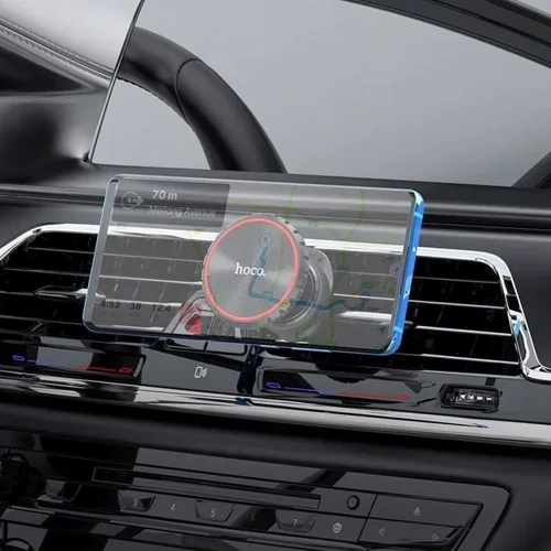 Тримач Hoco Car Holder Air Vent Magnetic CA97 Black: Особливості магнитный, автодержатель