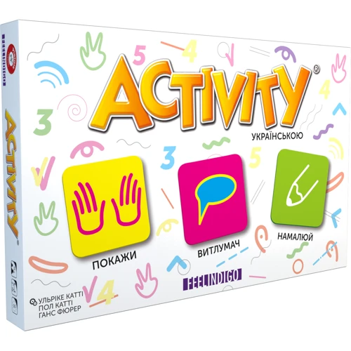 Настольная игра FEELINDIGO Активити (Актівіті українською) (Activity UA) (FI19029): Производитель Feelindigo
