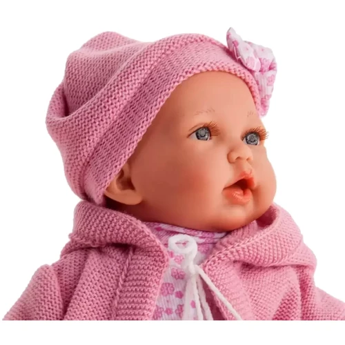 Пупс Antonio Juan Горра с мягким телом с звуком 27 cm (см) фуксия , (1222): Производитель Antonio Juan