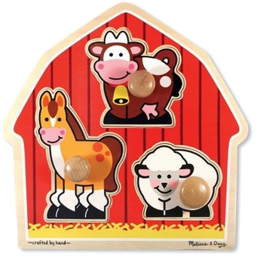 Melissa&doug Животные с фермы - формовой пазл (MD2054): Производитель Melissa&Doug