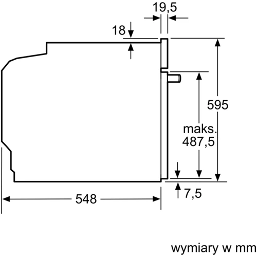 Духовой шкаф электрический Siemens HB635GNS1: Мощность подключения, Вт 3650