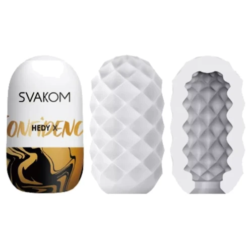 Мастурбатор-яйце Svakom Hedy X Masturbator Confidence (білий): Для кого Для чоловіків