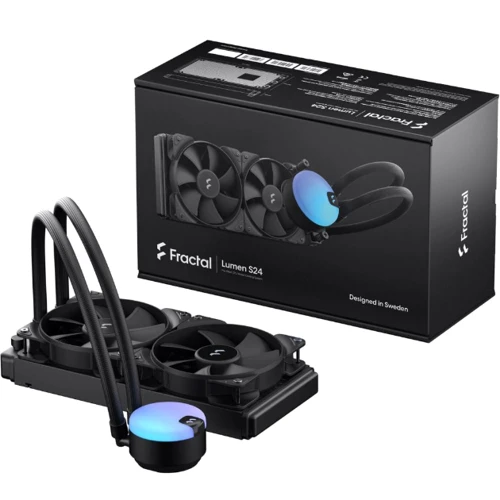 Кулер Fractal Design Lumen S24 v2 (FD-W-L1-S2411): Регулировка оборотов широтно-импульсная модуляция (PWM)